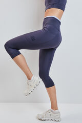 Dash and Stars Legging pirata 4D STRETCH gris azul
