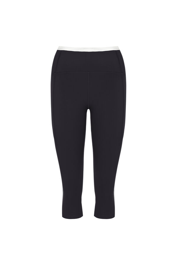 Dash and Stars Legging medio negro 4D Strecht negro