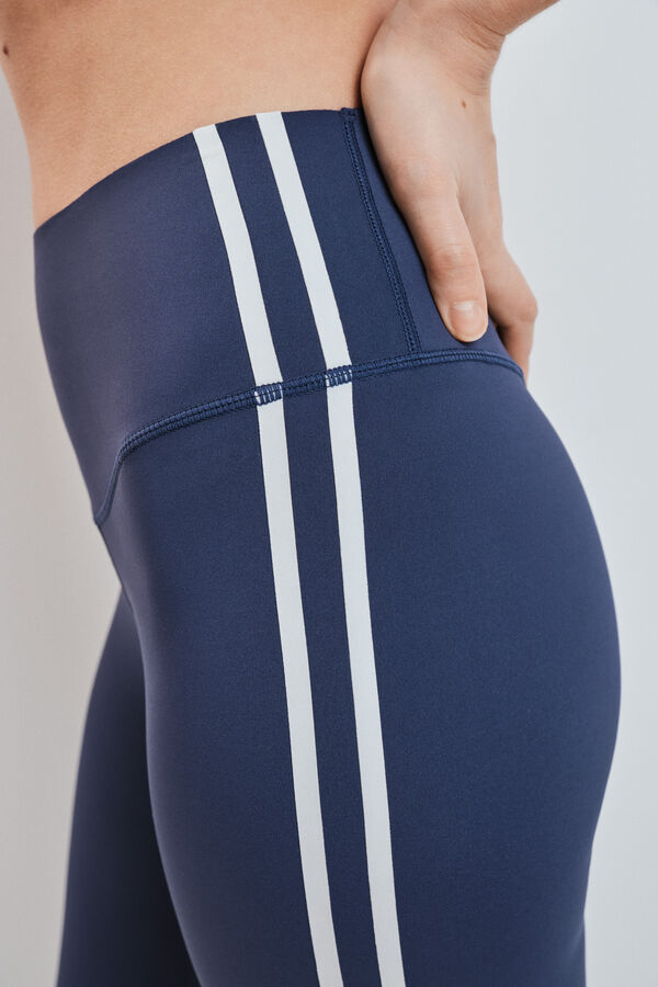 Dash and Stars Legging compresivo largo azul azul