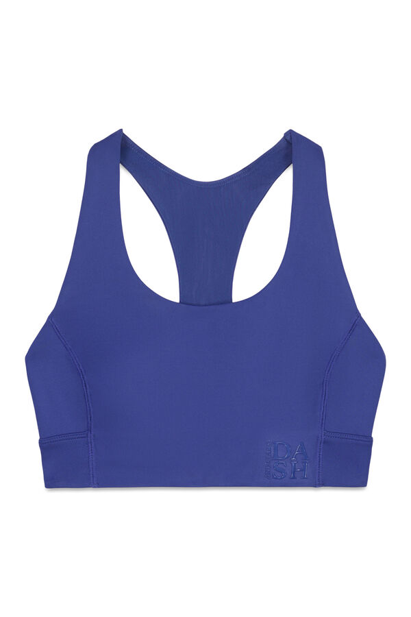 Dash and Stars Brasier deportivo 4D Stretch azul azul