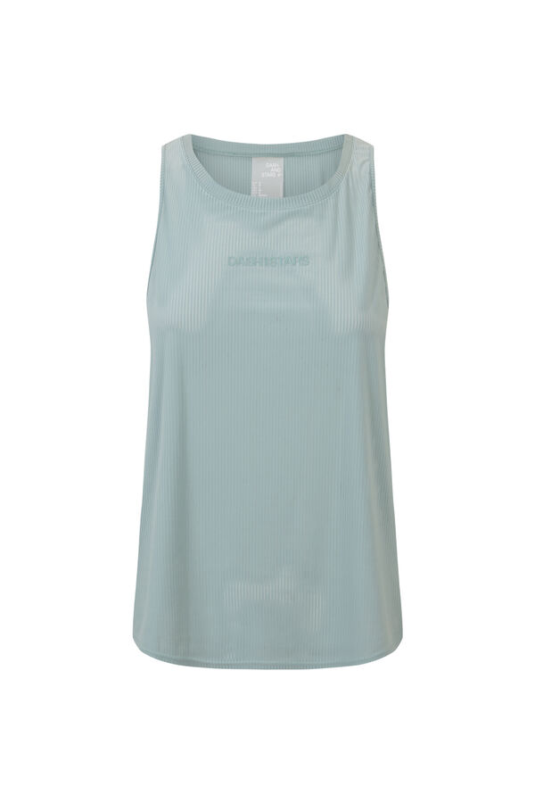 Dash and Stars Playera halter semitransparente verde verde