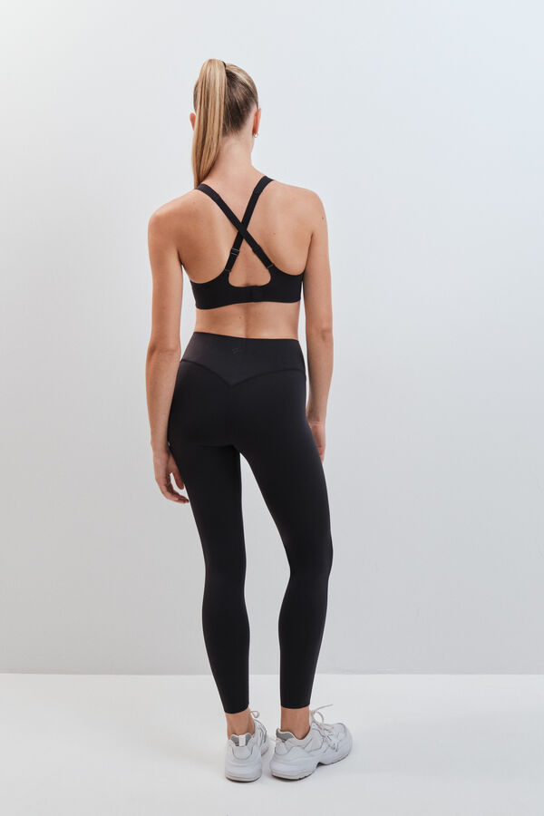 Dash and Stars Legging compresivo largo negro negro