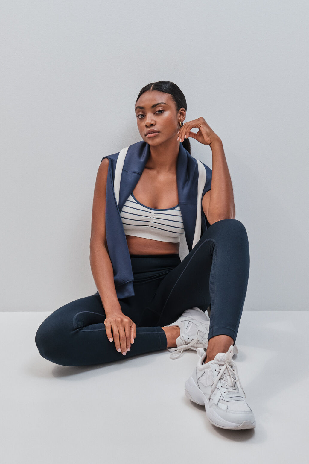 Dash and Stars Brasier deportivo SEAMLESS COMFORT azul
