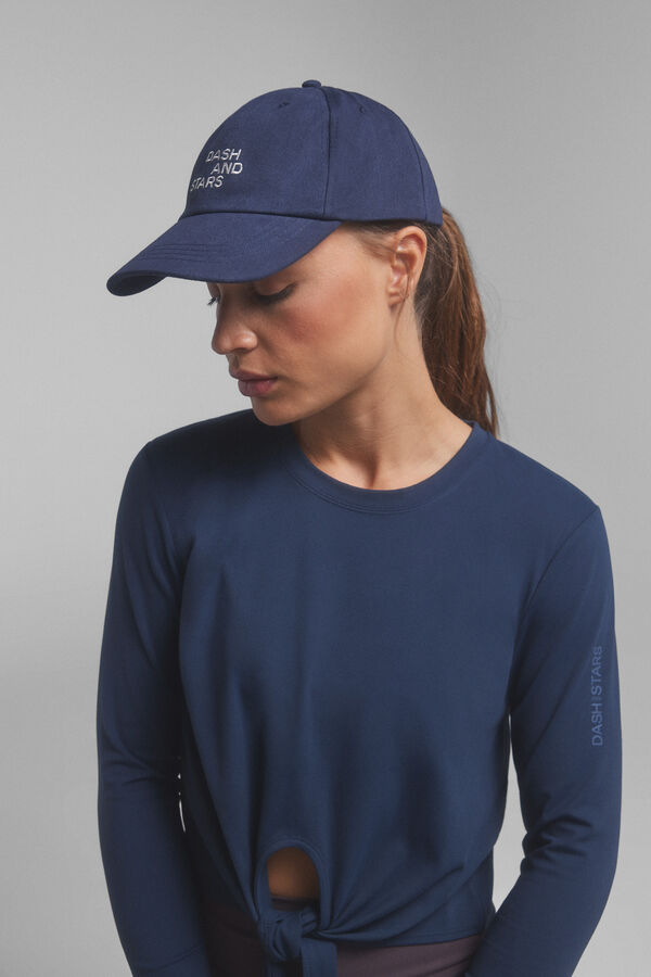 Dash and Stars Gorra azul logo bordado. Special collab @ffitcoco azul