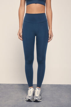 Dash and Stars Leggings 4D STRETCH brillo azul azul