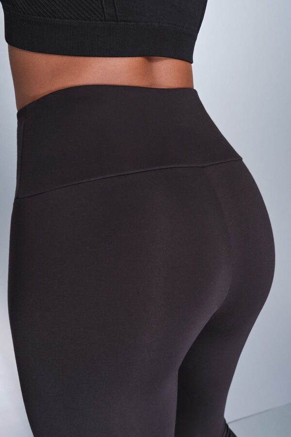 Dash and Stars Pantalón legging negros largos negro