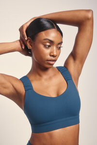 Dash and Stars Sujetador deportivo SOFT MOVE azul azul