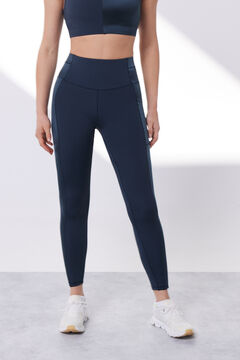 Dash and Stars Leggings SOFT MOVE crop café azul