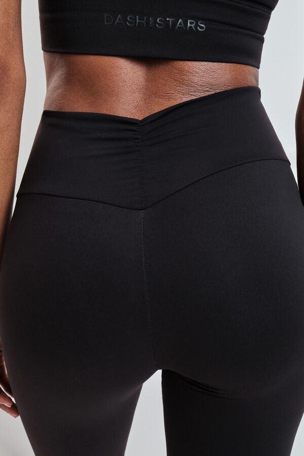 Dash and Stars Leggings SOFT MOVE largos negros negro