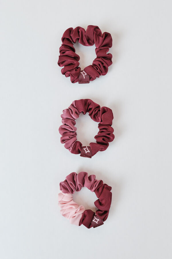 Dash and Stars Ligas para el cabello paquete de 3 rosa rosa