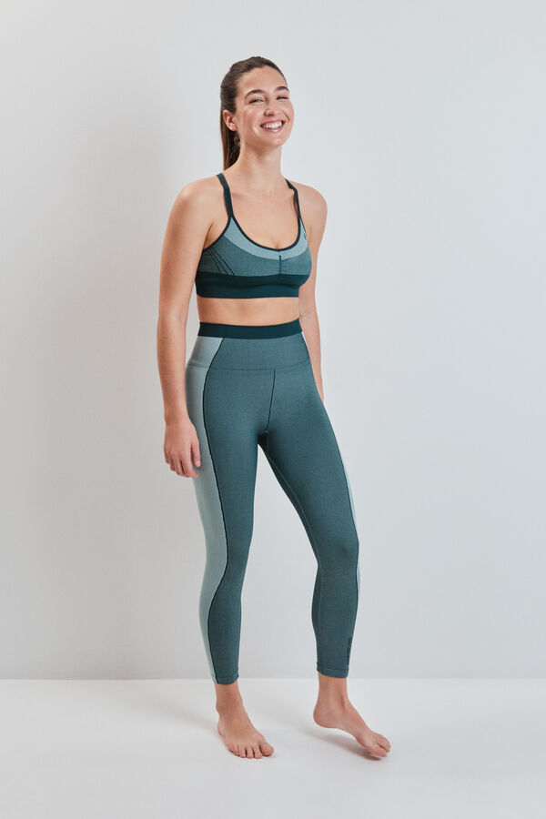 Dash and Stars Brasier deportivo SEAMLESS COMFORT verde verde