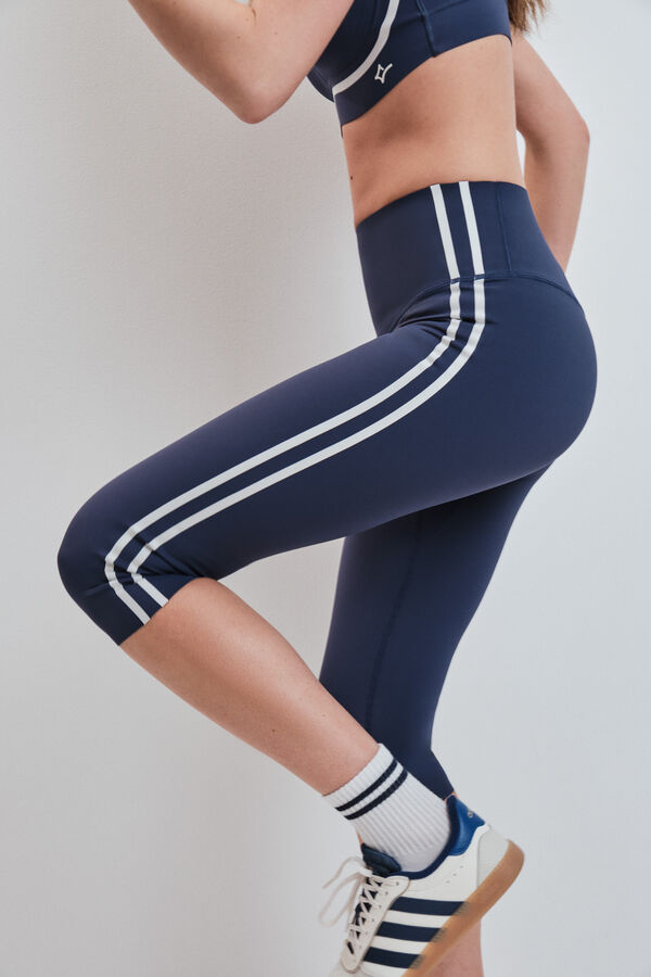 Dash and Stars Legging COMPRESSIVE pirata azul azul