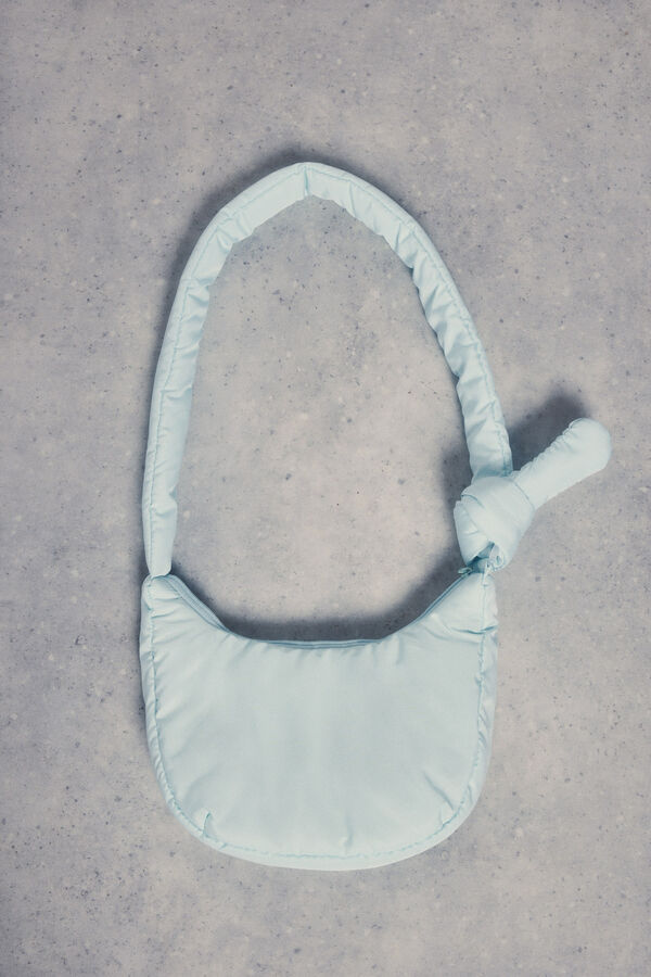 Dash and Stars Mini bolso acolchado azul azul