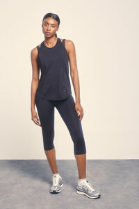 Dash and Stars Legging medio negro 4D Strecht negro