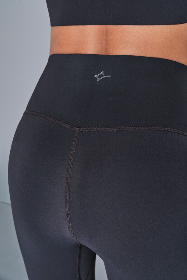 Dash and Stars Pantalón legging Capri COMPRESSIVE negros negro