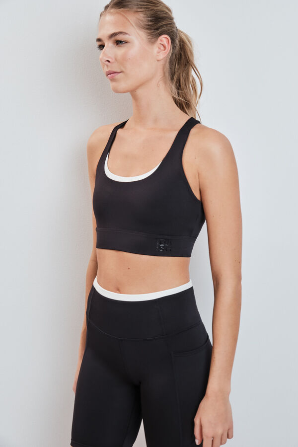 Dash and Stars Brasier deportivo 4D STRECTH negro negro