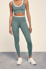 Dash and Stars Leggings 4D STRETCH tobillero verde verde