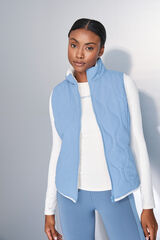 Dash and Stars Acolchado acolchado con chaleco azul azul