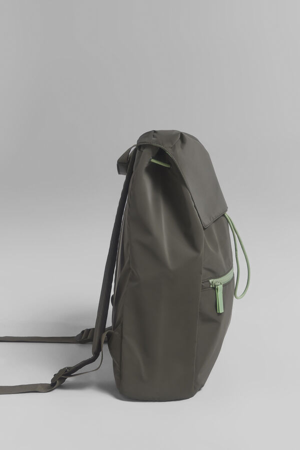 Dash and Stars Mochila tejido técnico kaki beige