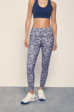 Dash and Stars Leggings COMPRESSIVE estampado multicolor azul