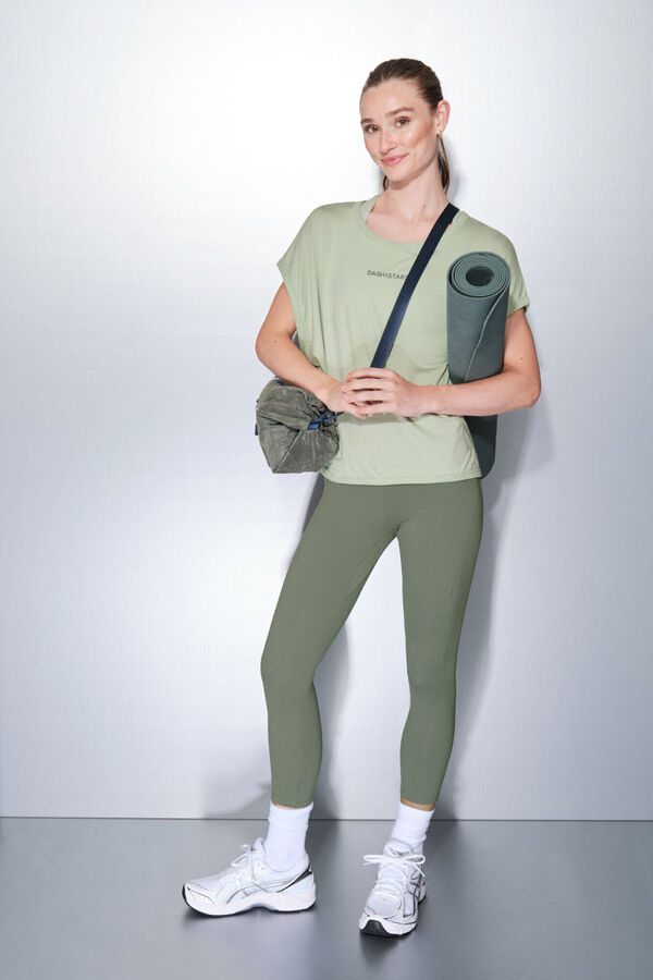 Dash and Stars Pantalón legging cortos verdes SOFT MOVE verde