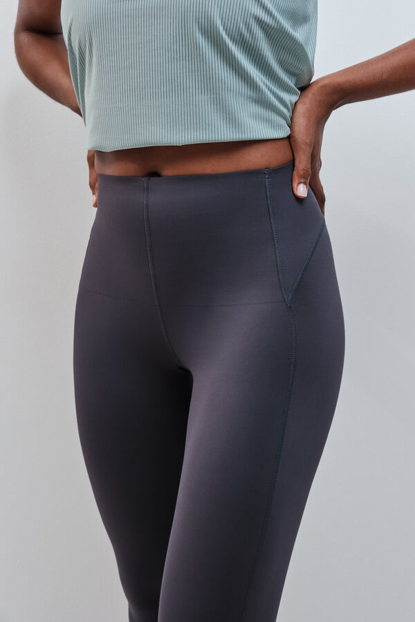 Dash and Stars Legging compresivo largo gris gris