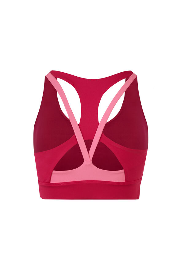 Dash and Stars Brasier deportivo 4D STRETCH rosa rosa