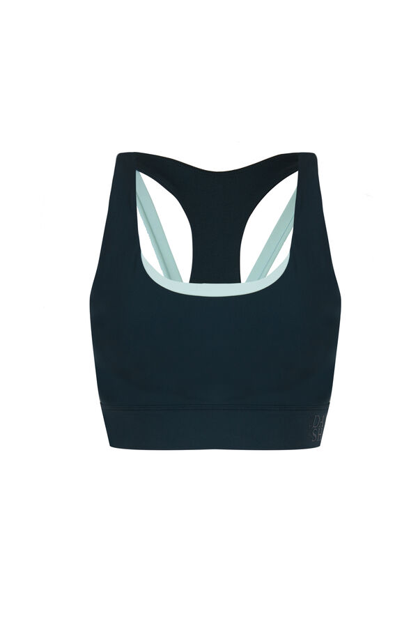 Dash and Stars Brasier deportivo 4D STRETCH verde verde