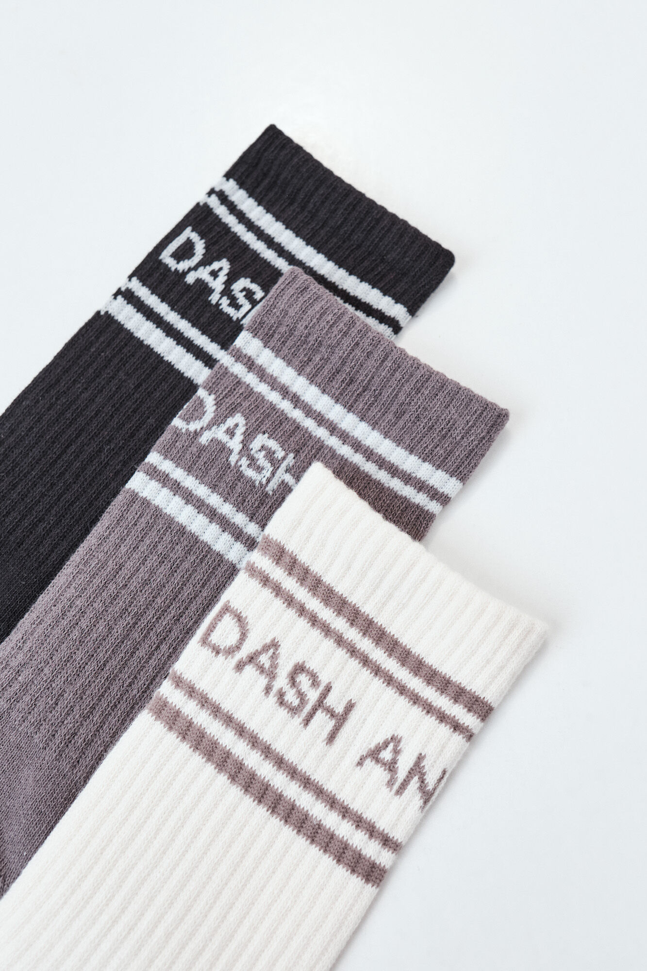 Dash and Stars Pack 3 calcetines medios de algod&oacute;n