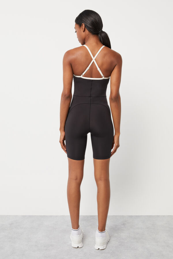 Dash and Stars Mono corto 4D Stretch negro