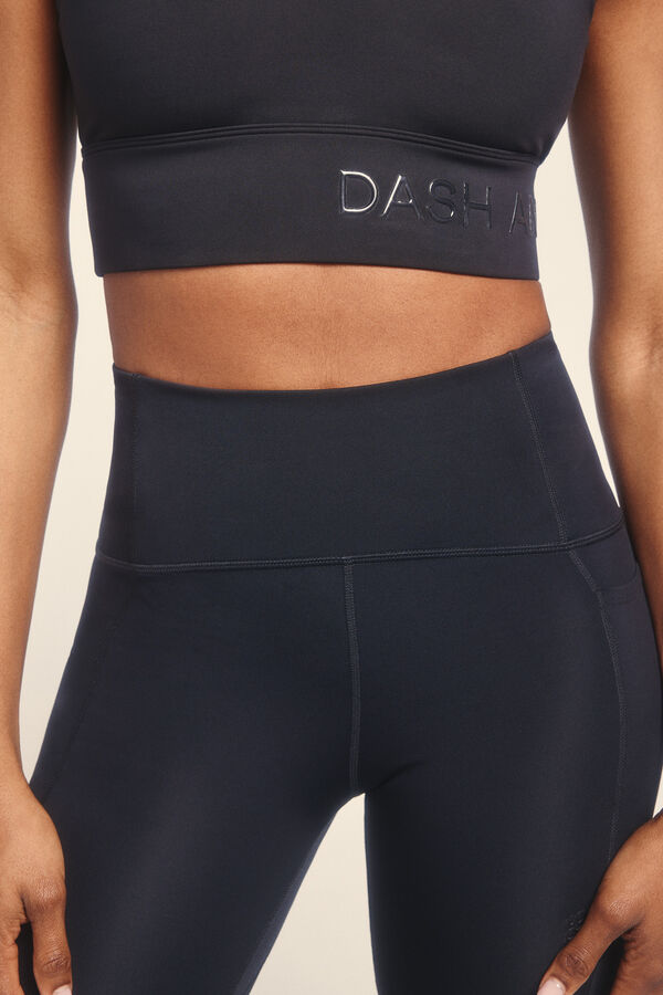 Dash and Stars Mallas ciclista 4D STRECH negras negro