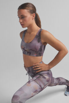 Dash and Stars Brasier deportivo 4D STRETCH multicolor estampado