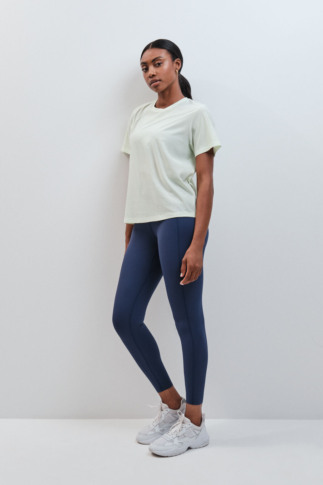 Dash and Stars Legging compresivo largo azul