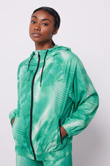 Dash and Stars Chaqueta técnica water-repellent verde verde