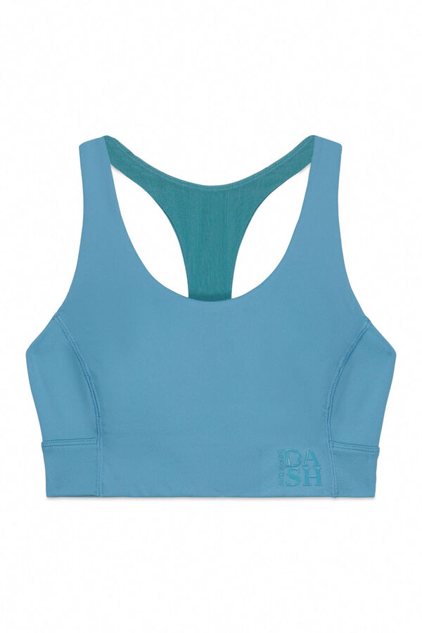 Dash and Stars Brasier deportivo 4D Stretch verde verde