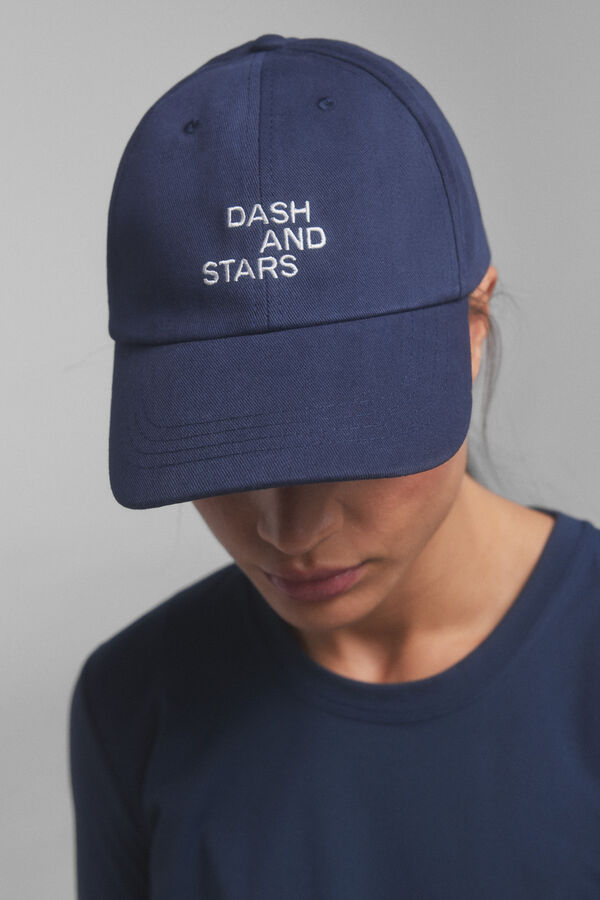 Dash and Stars Gorra azul logo bordado. Special collab @ffitcoco azul