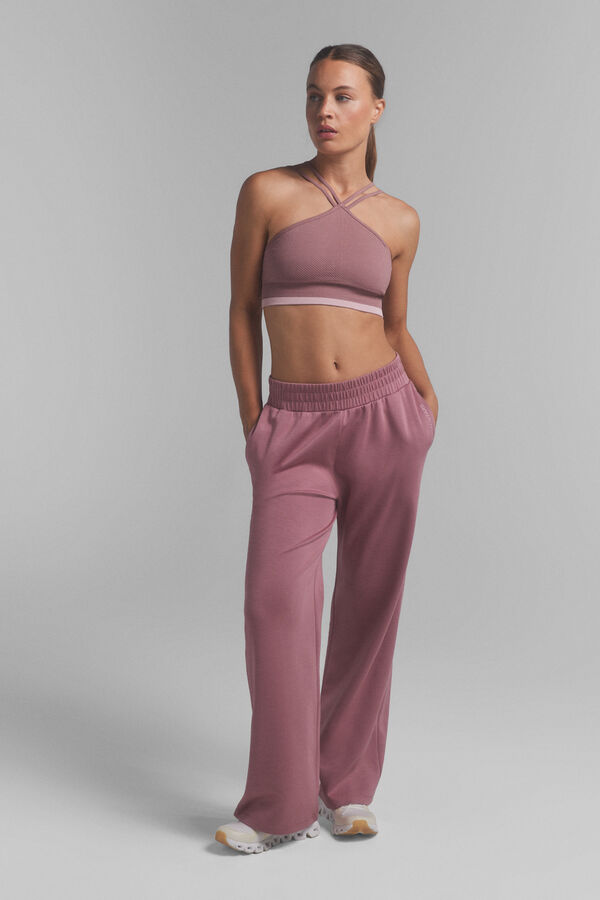 Dash and Stars Pantalón jogger suave rosa. Special collab @ffitcoco rosa