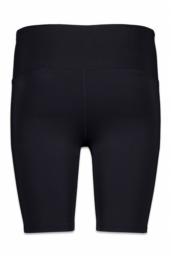 Dash and Stars Pantalón legging de ciclismo 4D STRETCH en blanco y negro negro