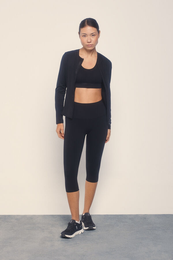 Dash and Stars Leggings COMPRESSIVE pirata negro negro