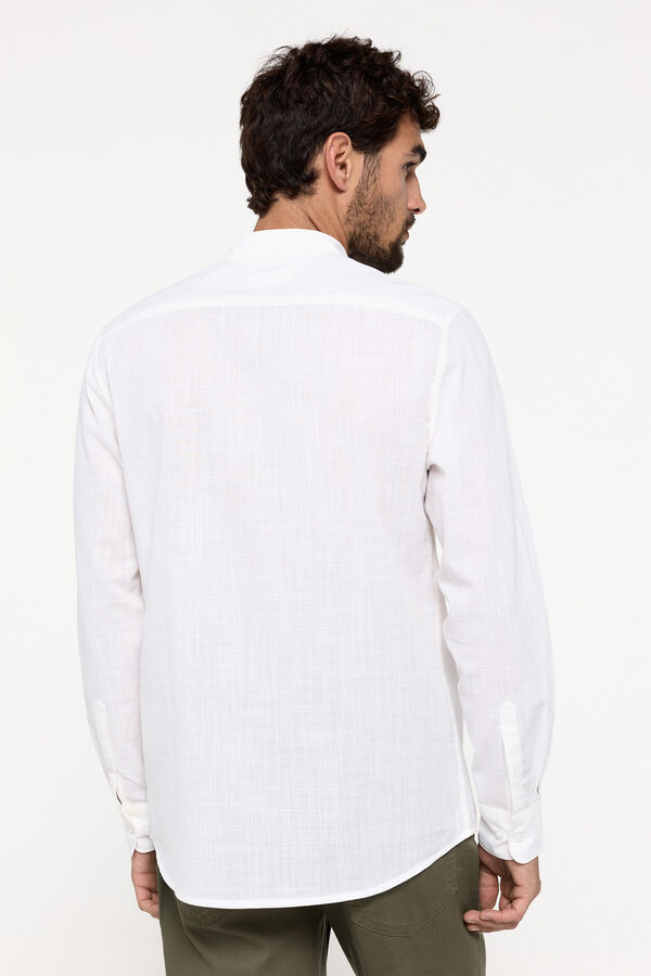 Fifty Outlet Camisa mao polera Blanco