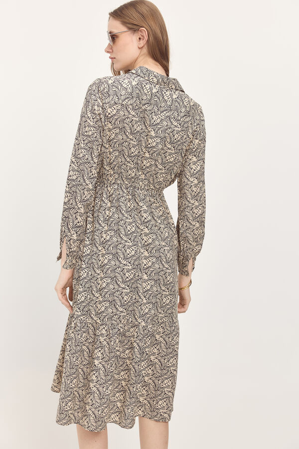 Fifty Outlet Vestido boho. natural