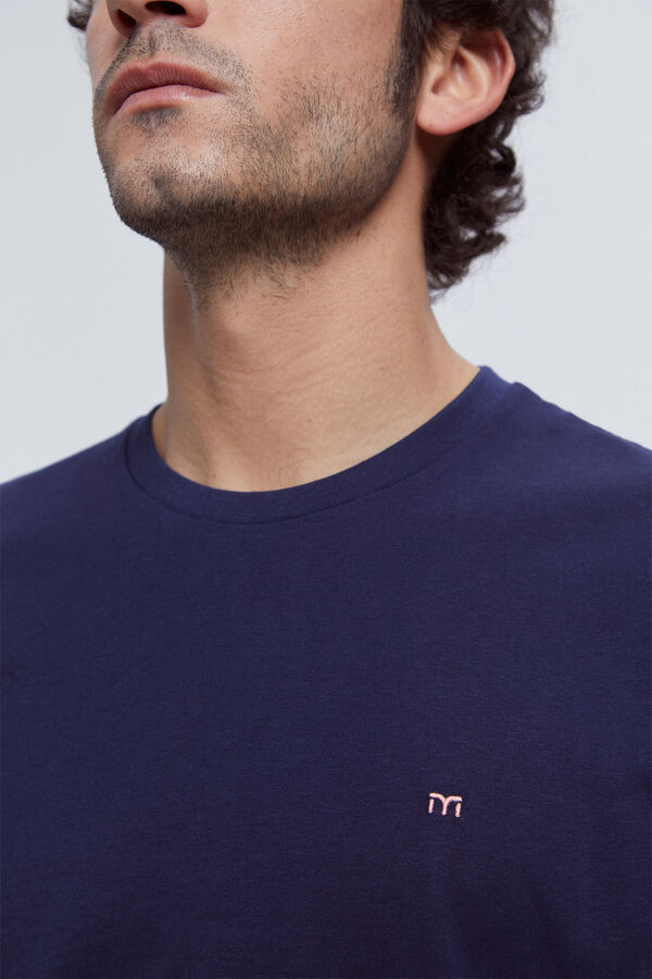 Milano Camiseta basica 100% algodón BCI Navy