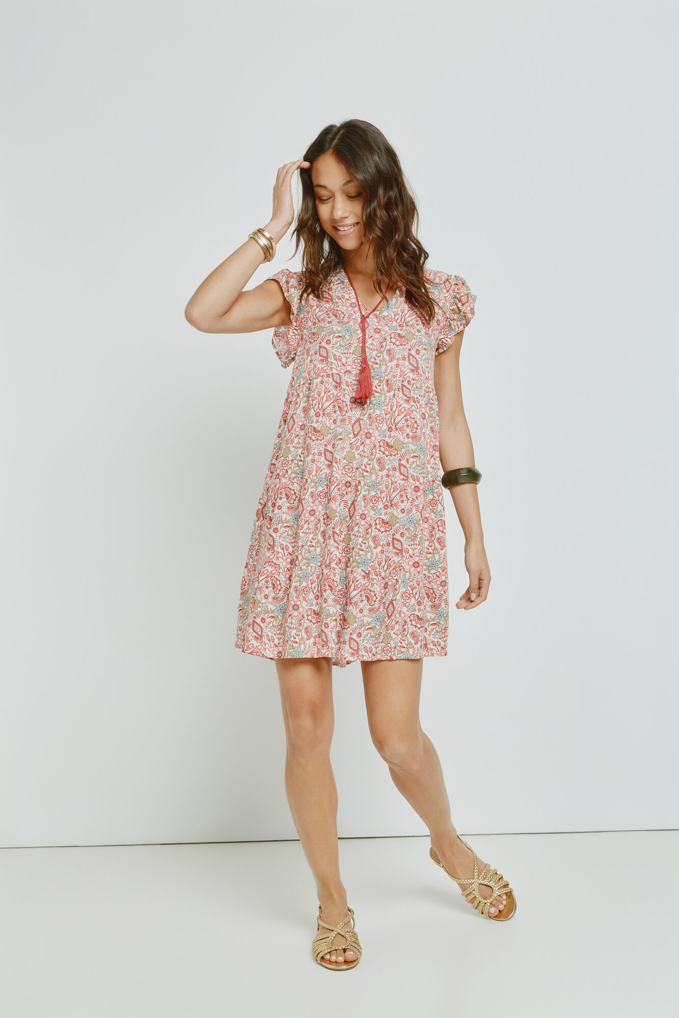 Milano Vestido corto estampado