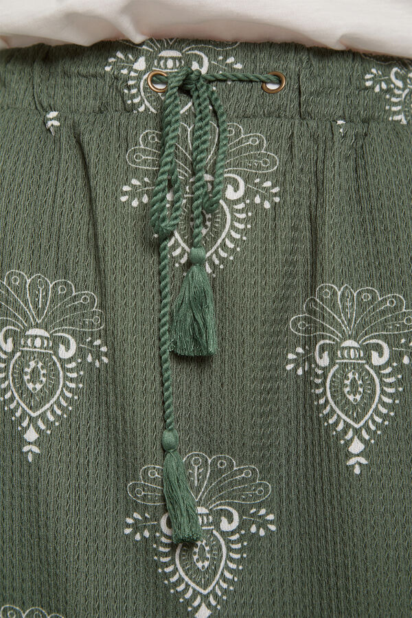 Fifty Outlet Falda midi Verde