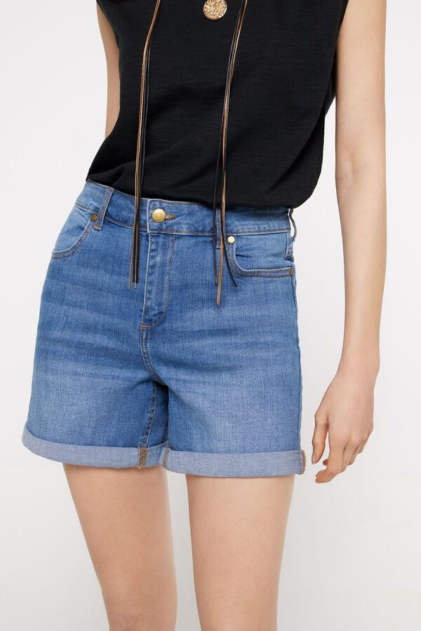 Fifty Outlet Short denim Azul Claro