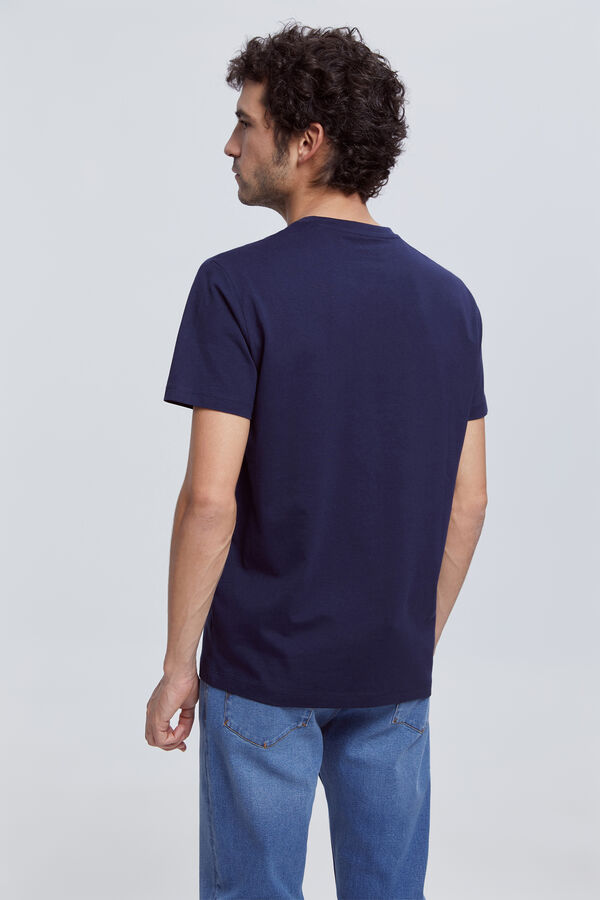 Milano Camiseta basica 100% algodón BCI Navy