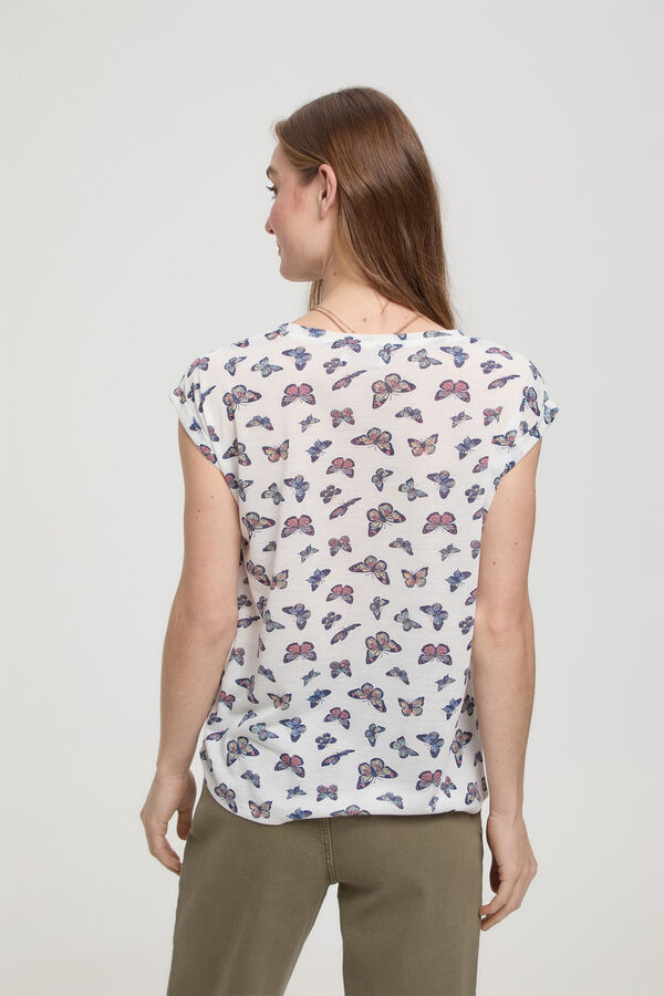 Fifty Outlet Playera estampada Verde