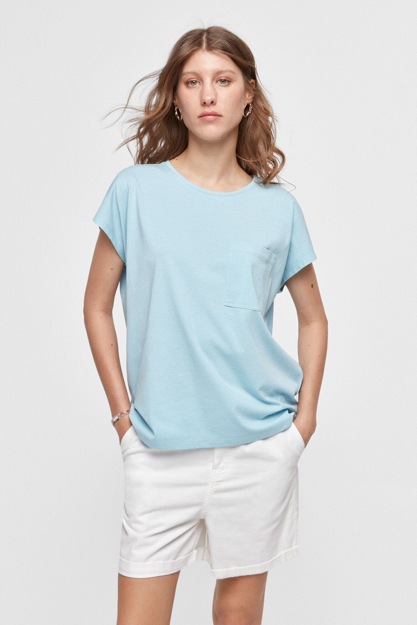 milano Camiseta Oversize Melange