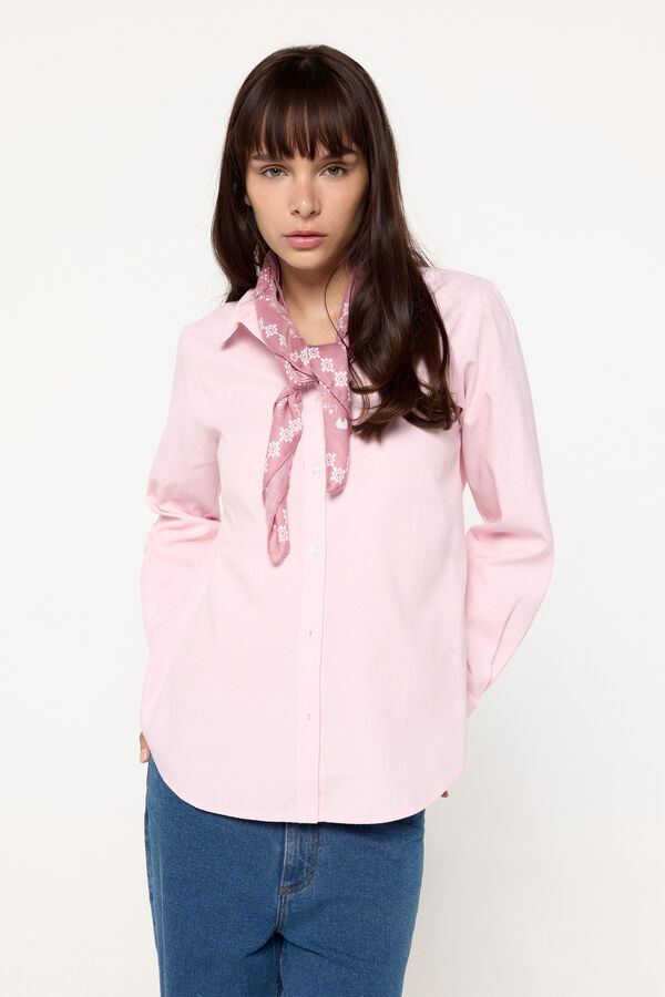 Milano Camisa B&aacute;sica Rosa
