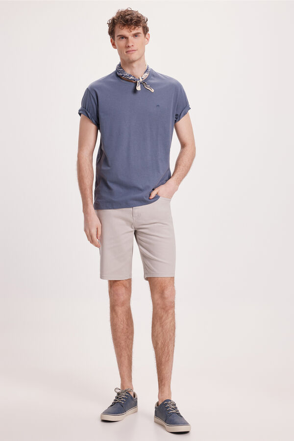 Fifty Outlet Camiseta Básica Gris